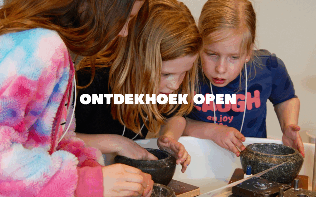 Kerstvakantie activiteit – Ontdekhoek open