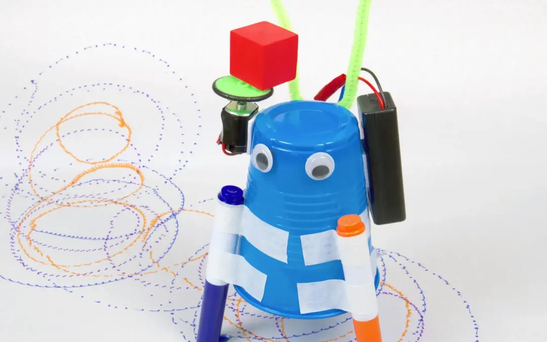 Techniekclub: Maak je eigen teken-robot